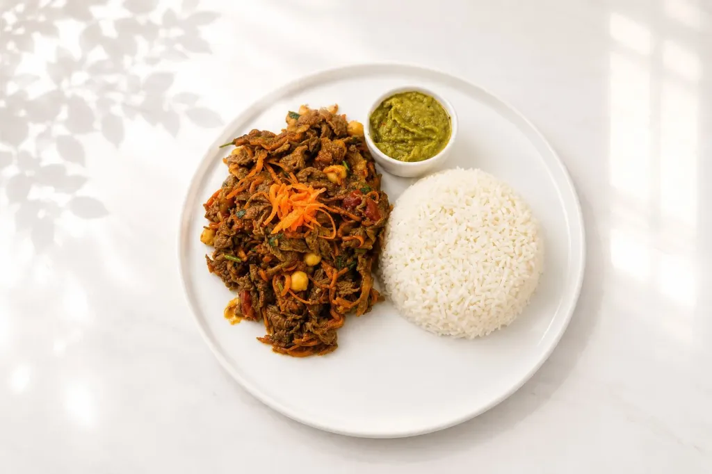 Kabuli rice with chicken