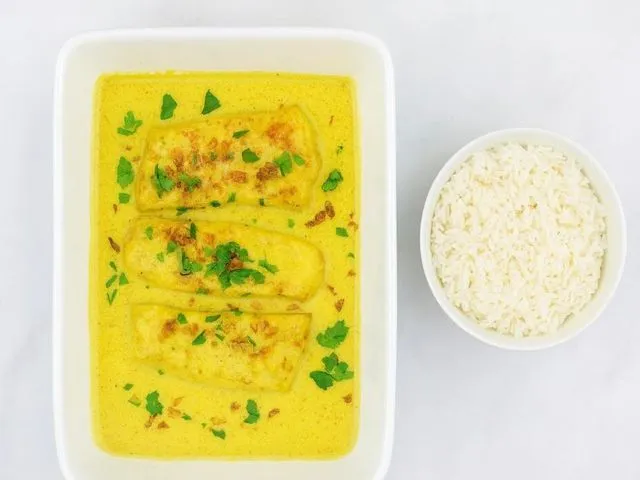Fish tagine with lemon and ginger