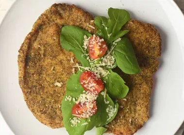 Chicken escalope with thyme