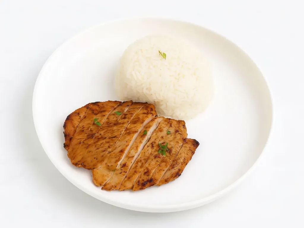 Grilled chicken fillet