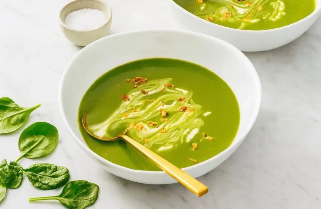 Spinach soup