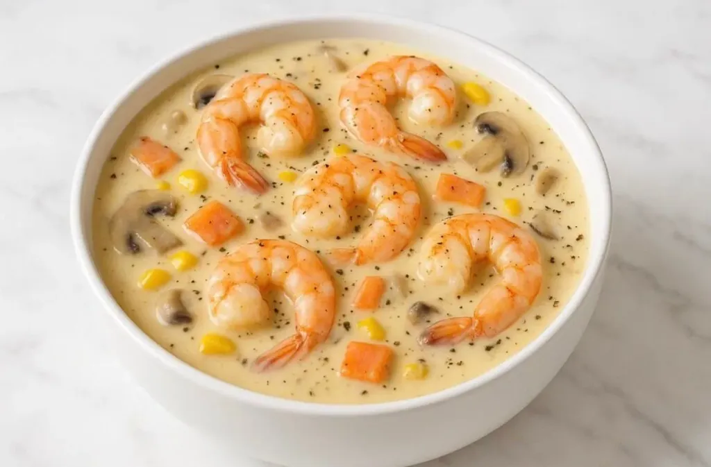 شوربة دجاج بالخضار