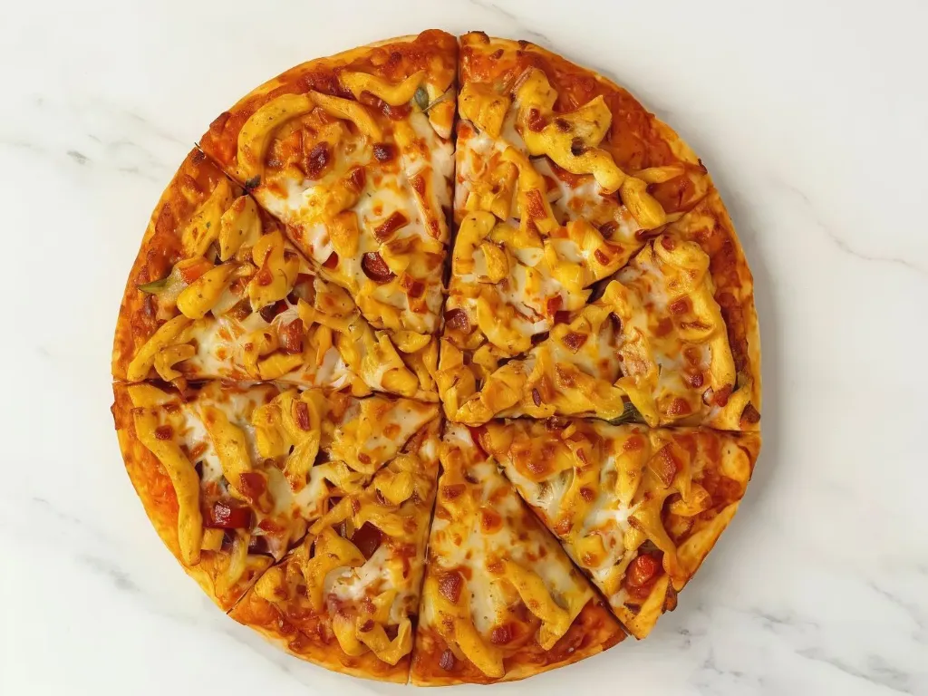 [FG650] Vegetable pizza with chicken