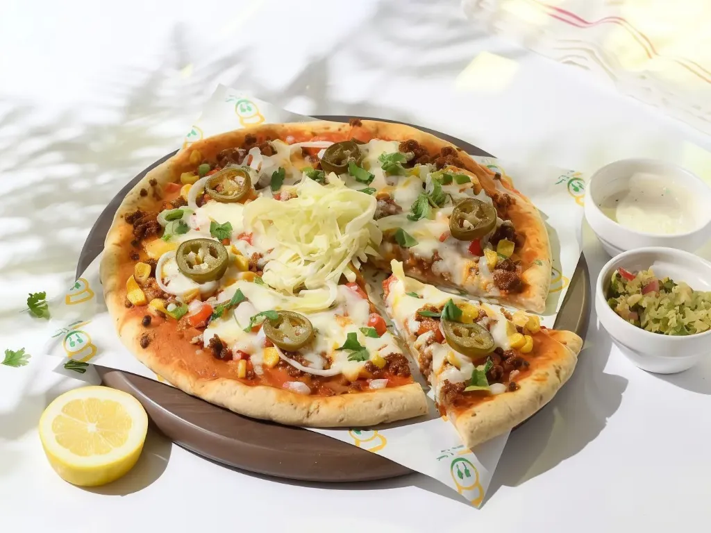 Meat Taco Pizza