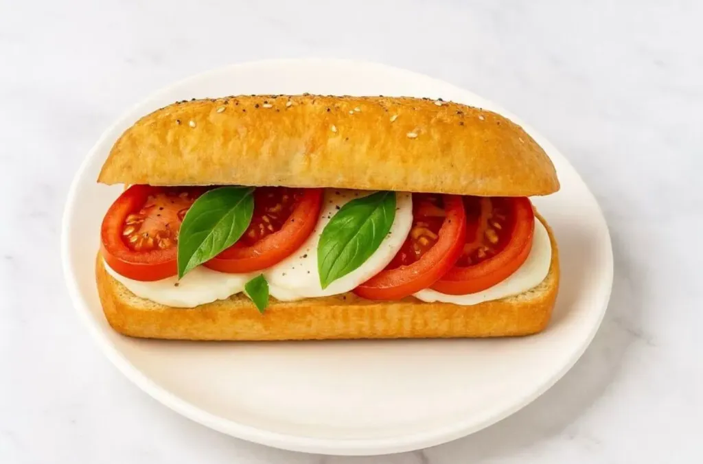 Burrata sandwich