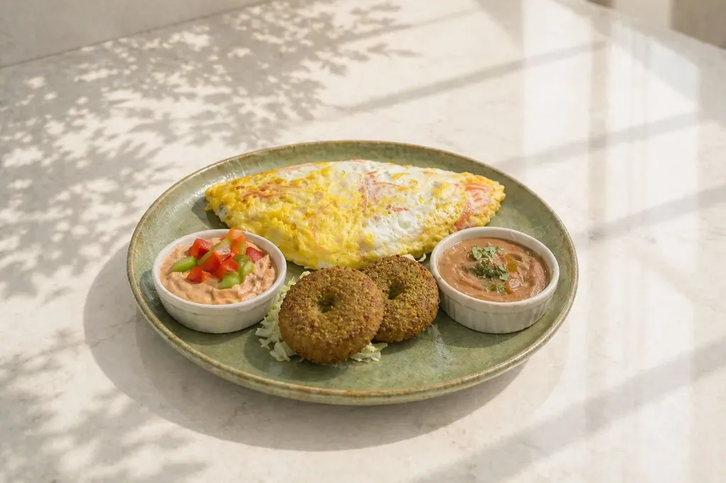 طبق الفطور الصحي