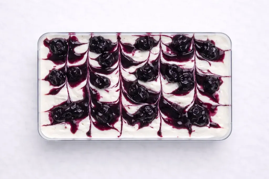 Kunafa Blue Cheesecake (Serves 4)